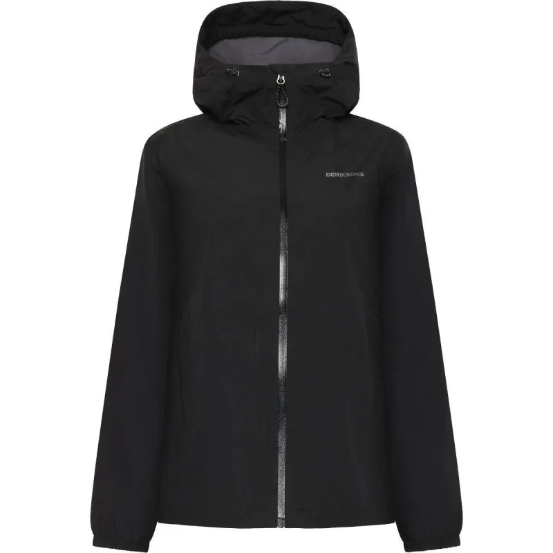 Image of Didriksons Womens waterproof jacket Didriksons Varja Noir Female 40