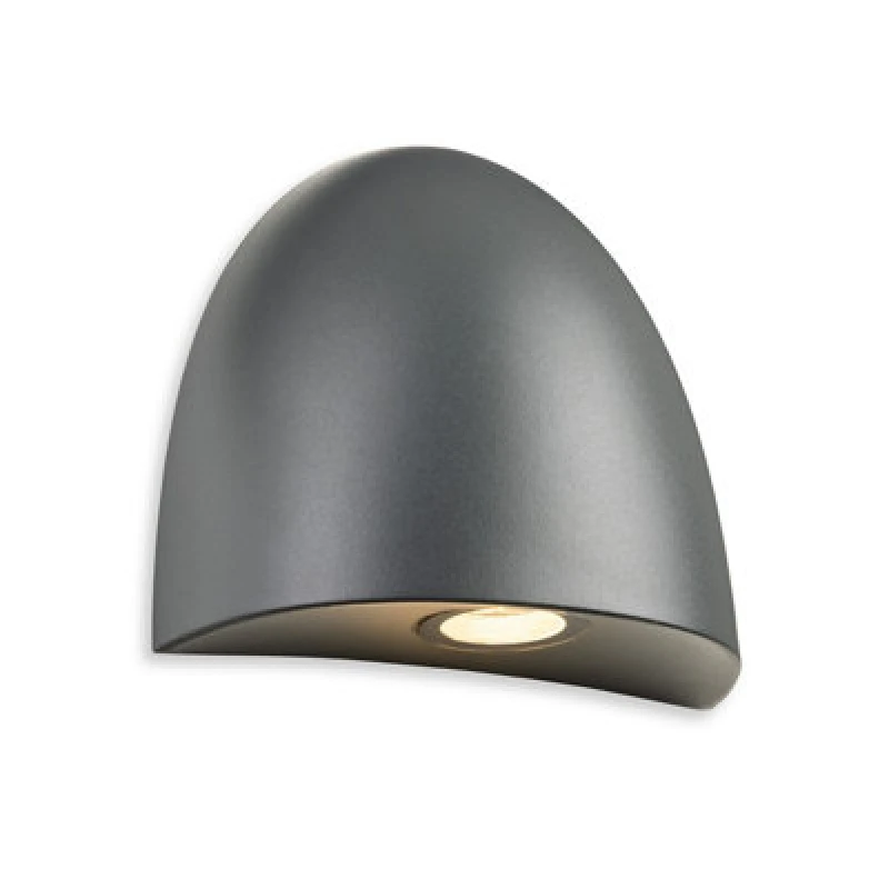 Image of Luminosa Lighting Luminosa Como Wall Light Graphite 6W LED 412Lm 3000K Ip54