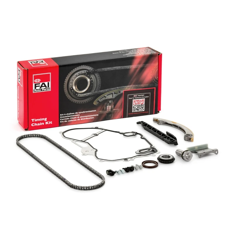 Image of FAI AutoParts TCK120 Timing Chain Kit Bolt Chain, with gaskets/seals Timing Chain Kit (1389)