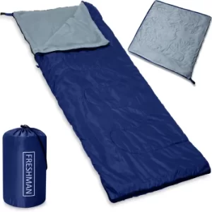 Image of Sleeping Bag Freshman Blue 190x75cm up to -6°C