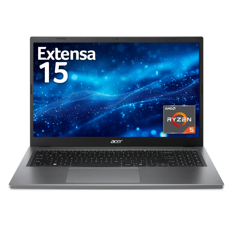 Image of Acer Extensa 15 EX215-24 Ryzen 5 7520U, 8GB LPDDR5, 256GB SSD, FHD Laptop - Business Ready NX.EJ4EK.006