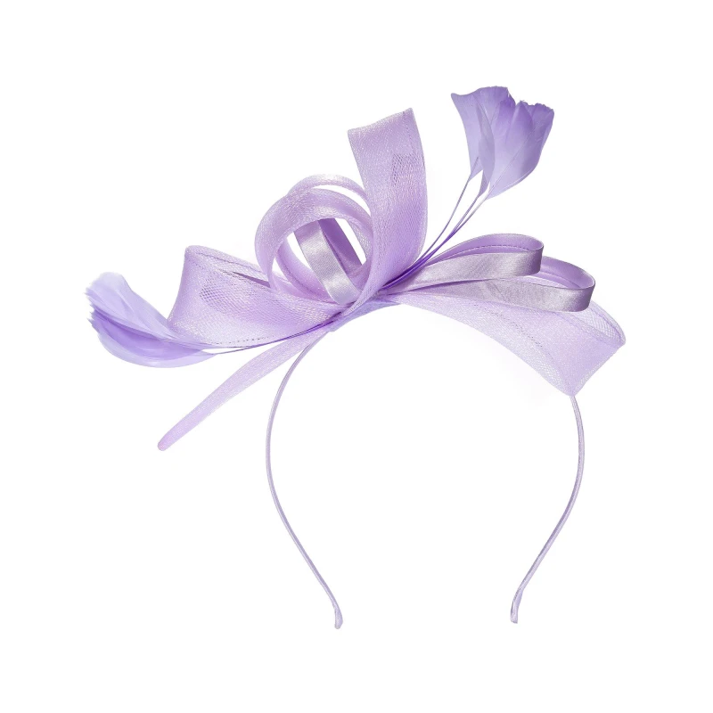 Image of Jon Richard Lavender Medium Fascinator Headband Lavender female