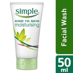 Image of Simple Kind To Skin Moisturising Facial Wash 50ml