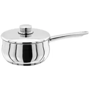 image of Stellar 1000 Stainless Steel Saucepan, 18cm