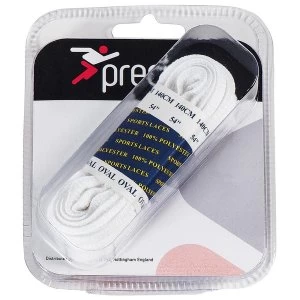 image of Precision Oval Laces (Box of 6) White - 100cm