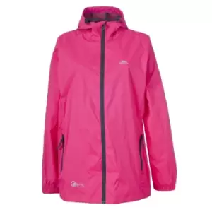 Image of Trespass Adults Unisex Qikpac Packaway Waterproof Jacket (M) (Sasparilla)