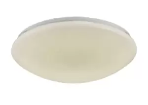 Image of Helios LED Flush Ceiling Light, 363mm Round, 18W 1080lm White 4000K