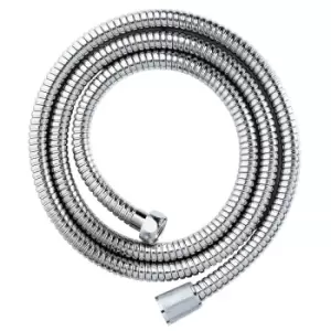 image of Showerdrape Double Spiral Stainless Steel Shower Hose In Chrome - 1.5M X 11Mm