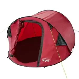 image of Gelert Pup Up 3 Tent - Red