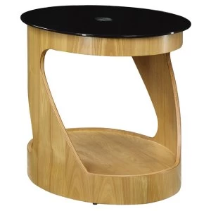 image of Jual San Marino Oak Oval Lamp Table