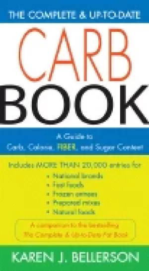 Image of complete and up to date carb book a guide to carb calorie fiber and sugar