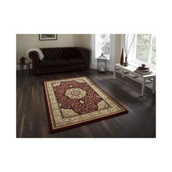 Image of Heritage 4400 Red 120cm x 170cm Rectangle - Beige and Red