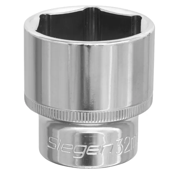 Image of Genuine SEALEY S0665 WallDrive® Socket 32mm 1/2Sq Drive