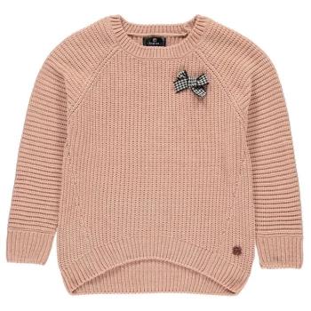 image of Firetrap Chenille Jumper Junior Girls - Rose Smoke