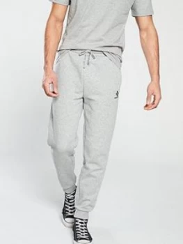 Image of Converse Star Chevron Embroidered Pants - Grey Heather, Size 2XL, Men