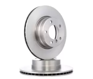 Image of RIDEX Brake disc BMW 82B0191 34116756745,34116764021,34116864059 Brake rotor,Brake discs,Brake rotors 6756745,6764021,6864059