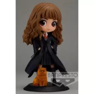 image of Hermione Granger with Crookshanks (Harry Potter) Q Posket Mini Figure