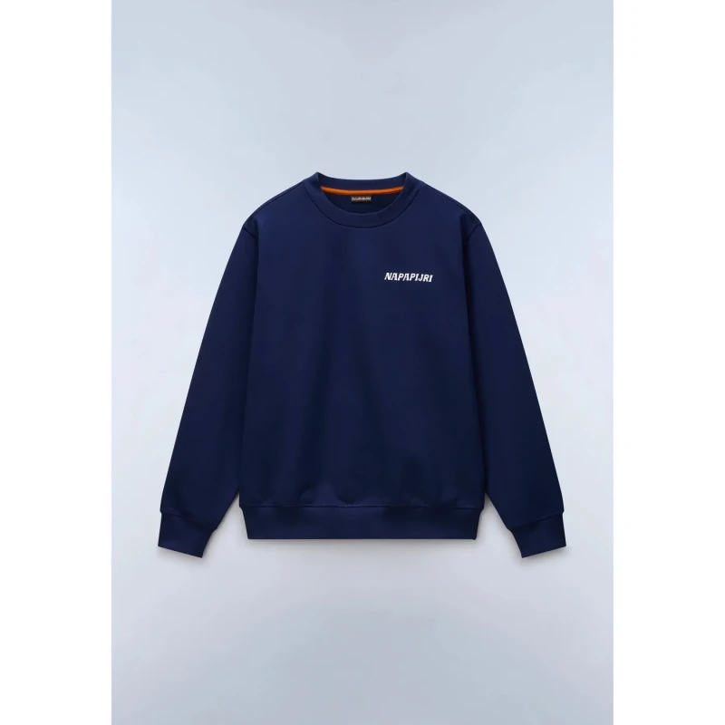 Image of French terry sweatshirt Napapijri Sol Bleu Male XS