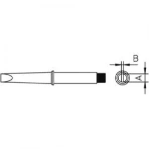 Image of Soldering tip Chisel shaped straight Weller Professional 4CT5A8 1