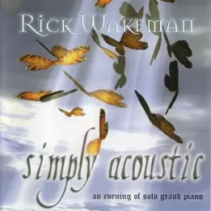 Image of Simply Acoustic An Evening of Solo Grand Piano by Rick Wakeman CD Album