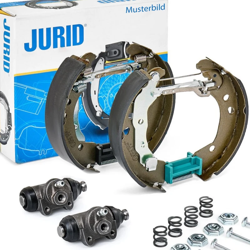 Image of JURID 381450J Brake Set, drum brakes with wheel brake cylinder Brake Set,drum brakes (3859)
