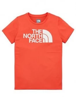 Image of The North Face Girls Reaxion T-Shirt - Coral