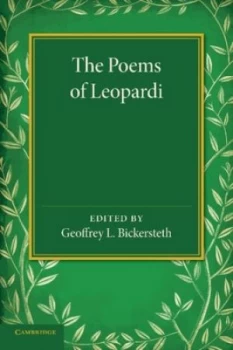 Image of The poems of Leopardi by Giacomo Leopardi
