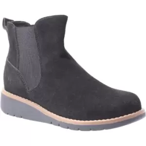 Image of Hush Puppies Womens Layla Water Resistant Real Suede Boots UK Size 5 (EU 38)