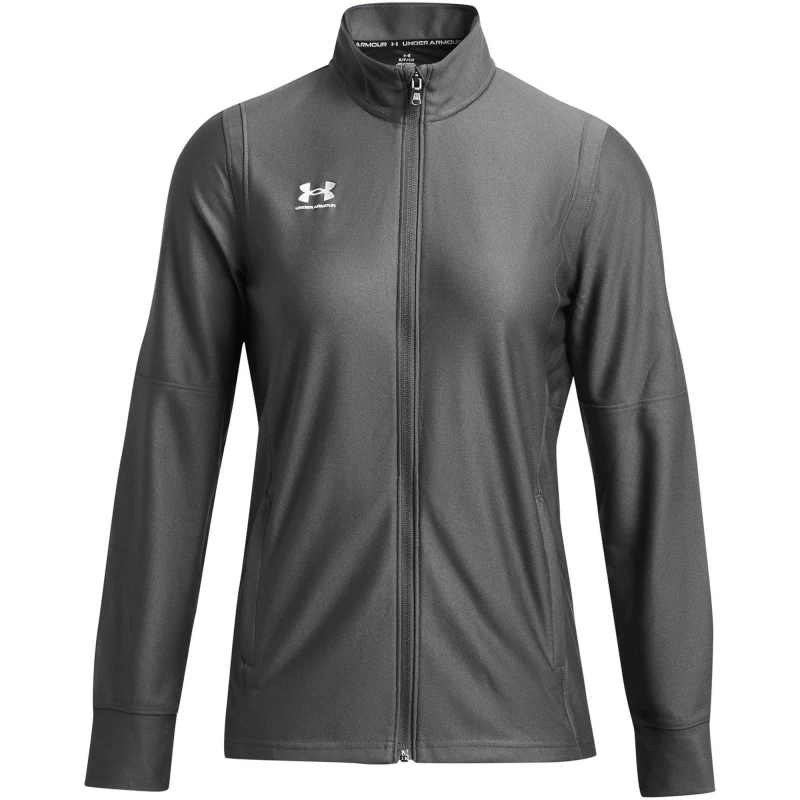 Image of Under Armour Challenger Track Jacket Womens - Grey Grey 10