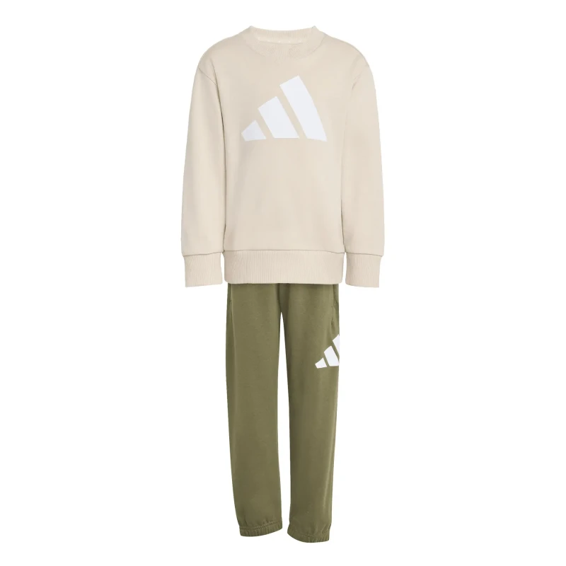 Image of Adidas Children's tracksuit adidas Essentials Beige Unisex 6/7 ans
