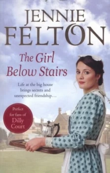 Image of The Girl below Stairs by Jennie Felton Paperback