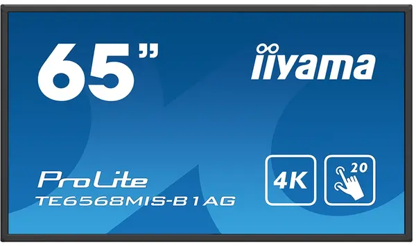 image of iiyama ProLite TE6568MIS-B1AG 65" Touch Screen Display