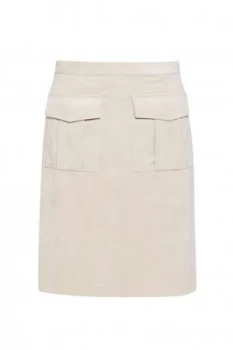 Image of Great Plains Sian Suedette Skirt Cream