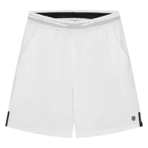 image of K Swiss Core Trim Shorts Mens - White