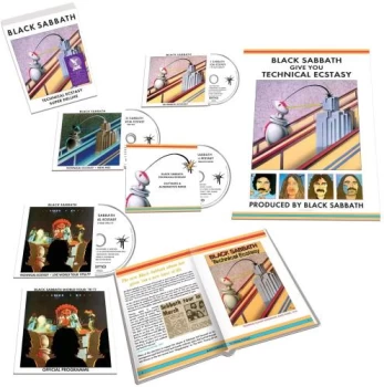 Image of Black Sabbath Technical Ecstasy - Super Deluxe 4CD Edition - Sealed 2021 UK cd album box set BMGCAT518QCD