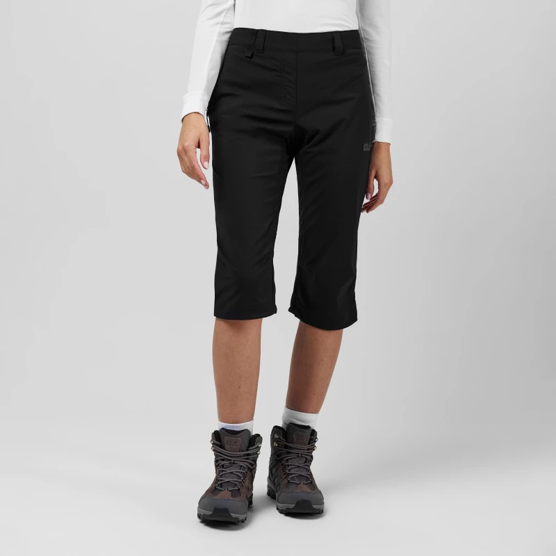 Image of Jack Wolfskin Activate three quarterPants Ladies - Black 14