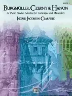 Image of burgmuller czerny and hanon 32 piano studies for technique and musicality