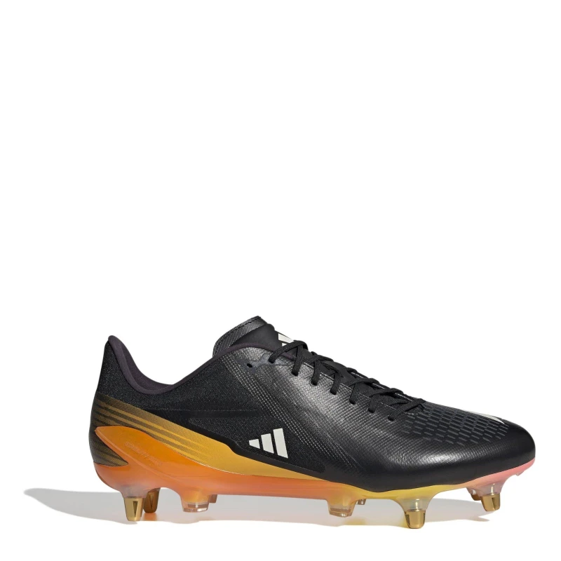Image of adidas Unisex Kids Adizero Pro Rugby Boots Black/Met/Spark unisex 4 (36.5)