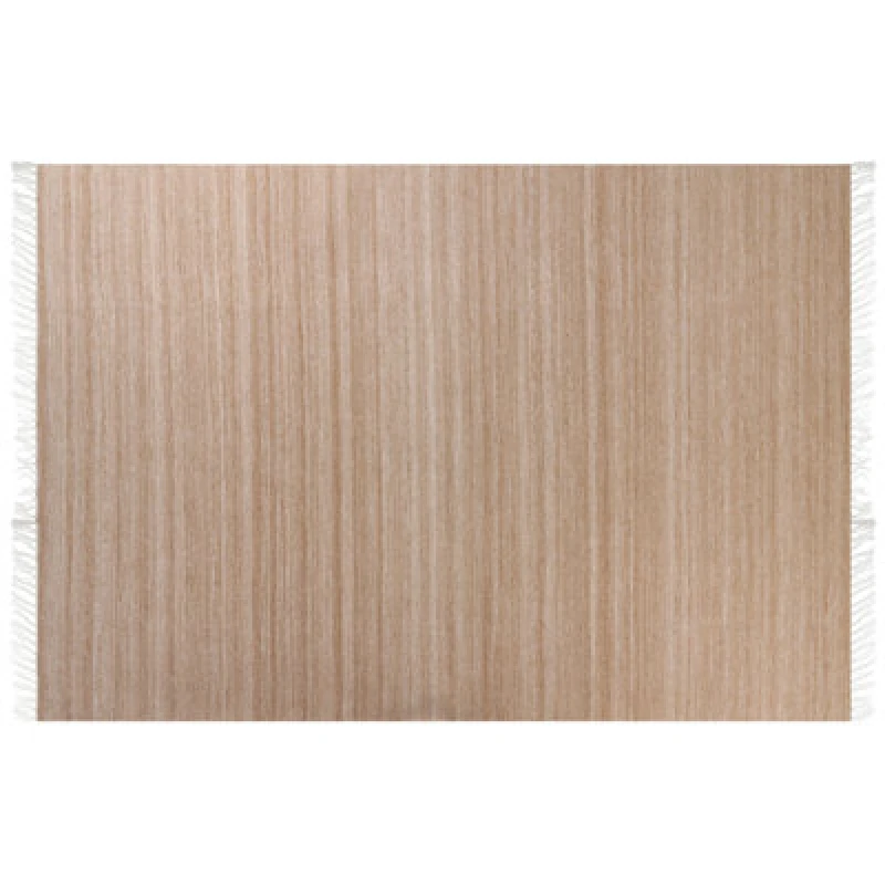 Image of Beliani Rug Malhia Sand Beige 160 X 230 Cm