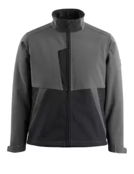 Image of Mascot Workwear 15702 Black/Grey Polyester Unisex's Work Fleece XL