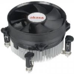 image of Akasa AK-CCE-7104EP computer cooling component Processor Cooler 9.2cm Black Silver