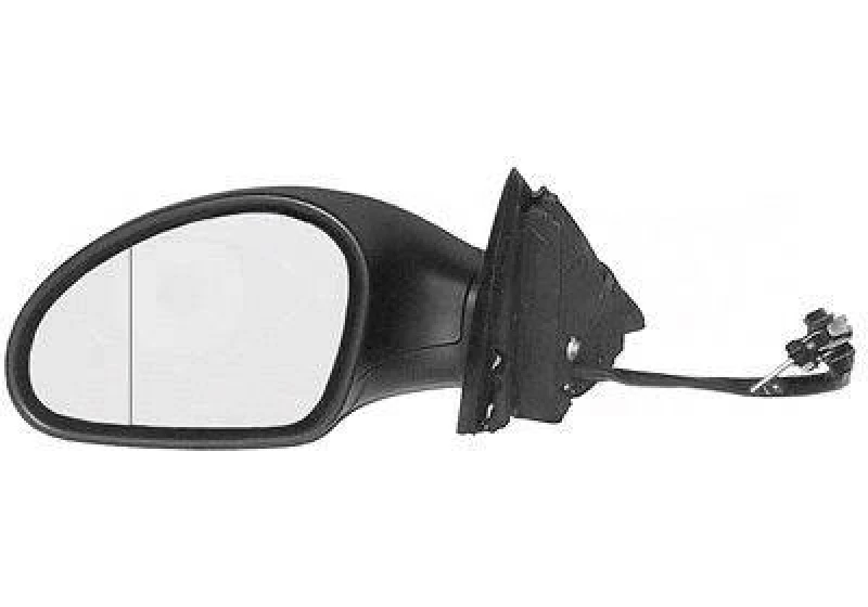 Image of VAN WEZEL 4917813 Wing mirror * HAGUS * Left, Control: cable pull, primed Outside Mirror (50)