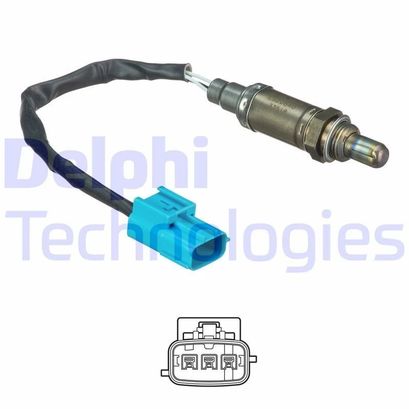 Image of DELPHI Lambda sensor DELPHI ES20640-12B1