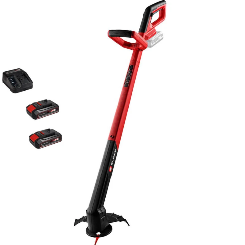 Image of Einhell GC-CT 18/2411 Li P 18v Cordless Grass Trimmer and Edger 240mm GC-CT 18/2411 Li P Batteries: 2 x 2.5ah Li-ion