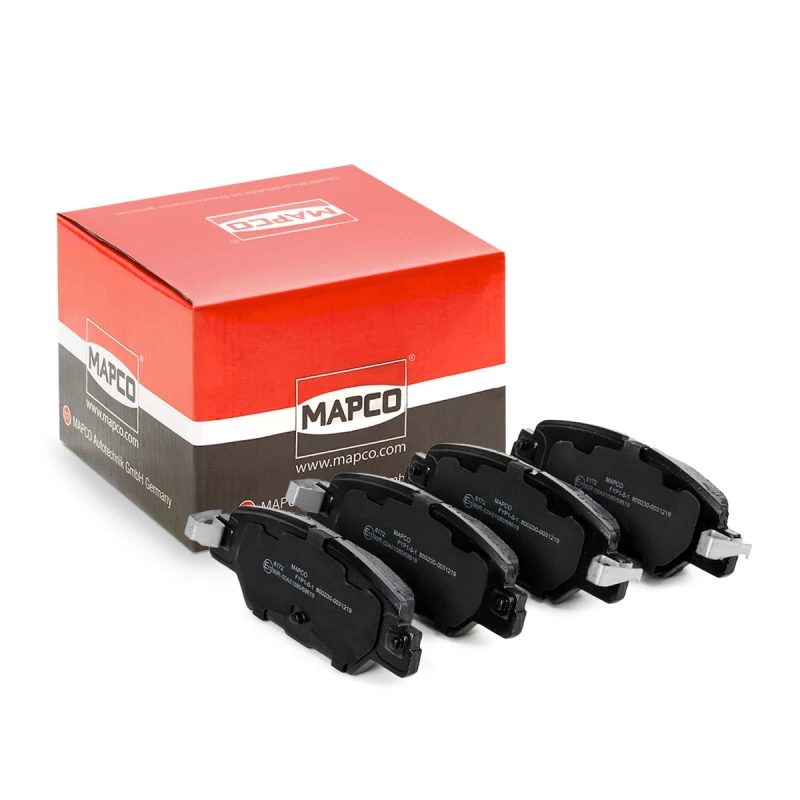 Image of Brake pad set MAPCO 6172