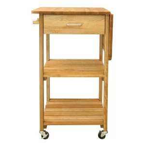 image of Catskill by Eddingtons 2 Shelf Kitchen Trolley with Drop Leaf Extension