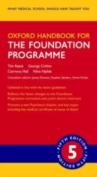Image of Oxford Handbook for the Foundation Programme