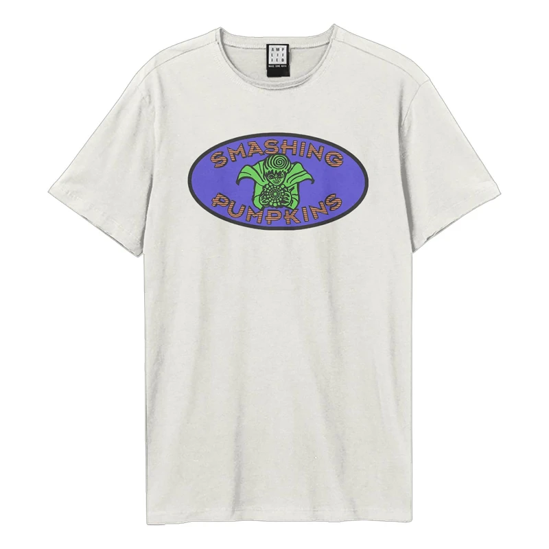 Image of Amplified Amplified Men Crystal Ball The Smashing Pumpkins T-Shirt in White Size: X-Small White XS Male 5063750848624