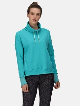 Image of Regatta Laurden Fleece - Turquoise Size 12, Women