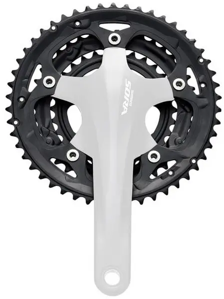 Image of Shimano FC-3550 Chainring 46 TEETH DOUBLE Black